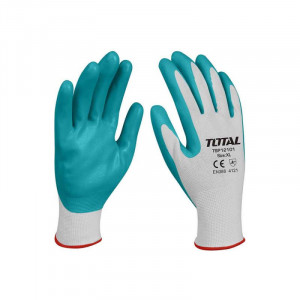 Guantes Para Construccion Nylon Nitrilo Total